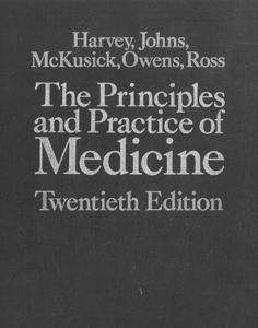 The principles and Practice of Medicine. Twentieth Edition.