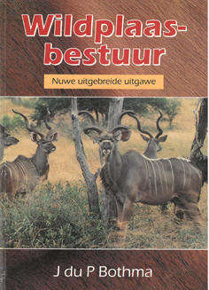 Wildplaas-bestuur. Management.
