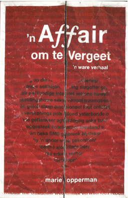 'n Affair om te vergeet. M Opperman.