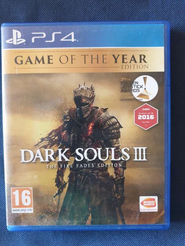 PS4 - Dark Souls 3 - The fire fades GOTY edition