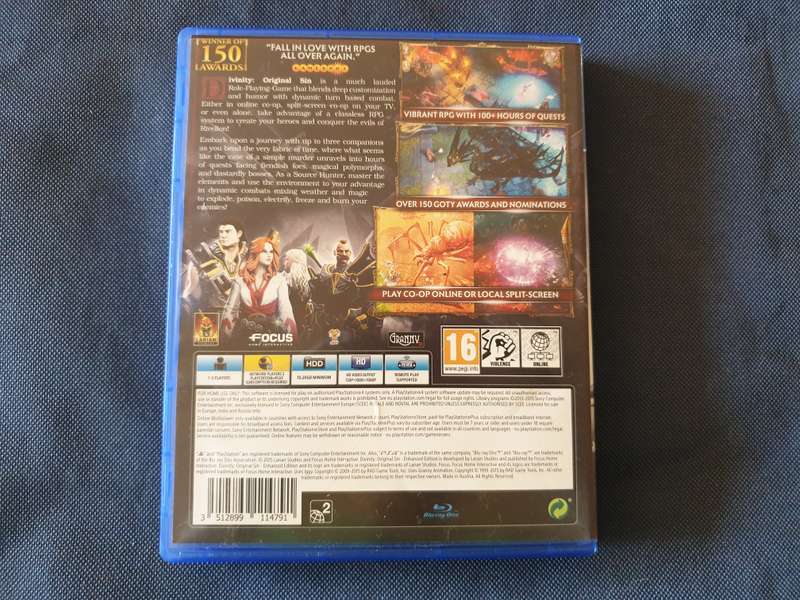 PS4 - Divinity - Original Sin Enhanced Edition