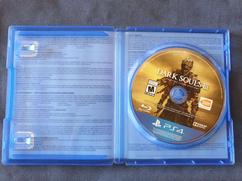 PS4 - Dark Souls 3 - The fire fades edition