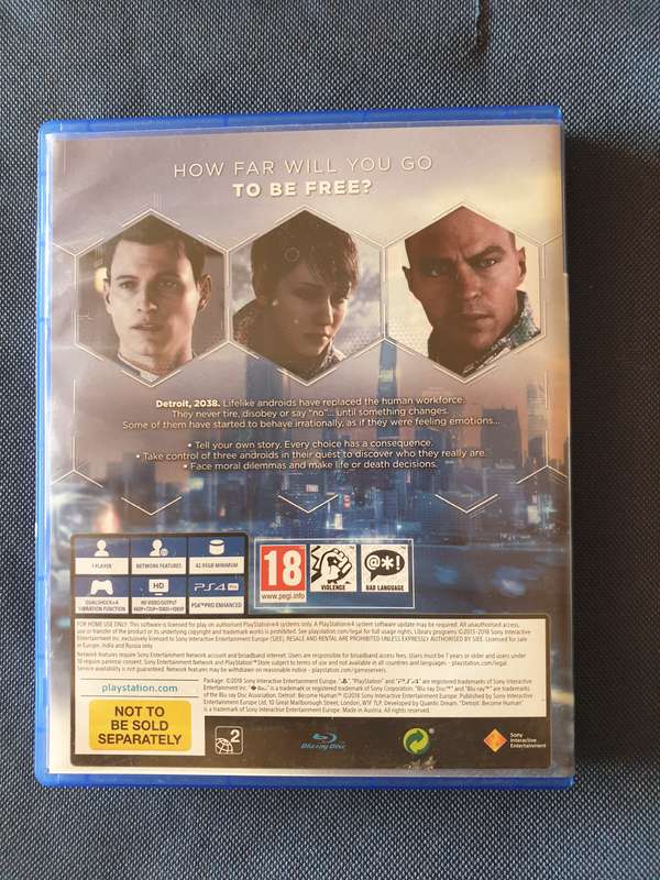 PS4 - Detroit Become Human
