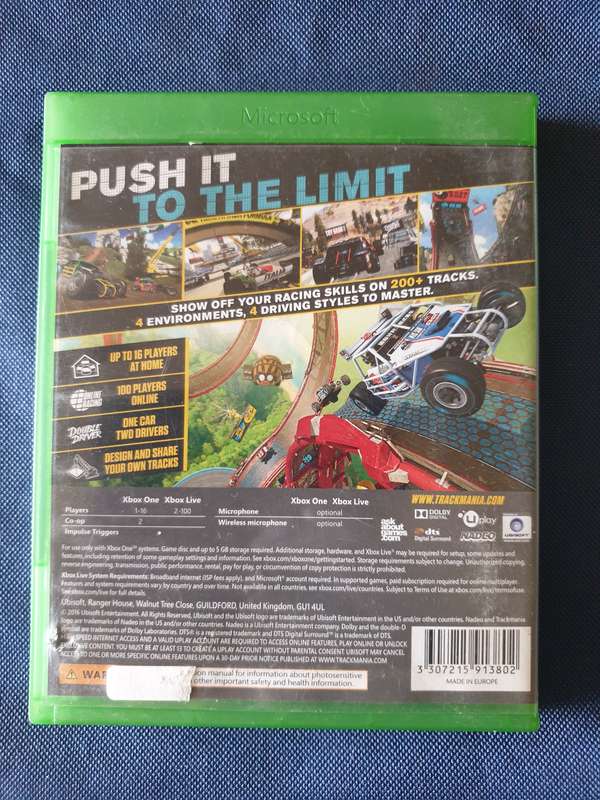 Xbox One Game - TrackMania Turbo