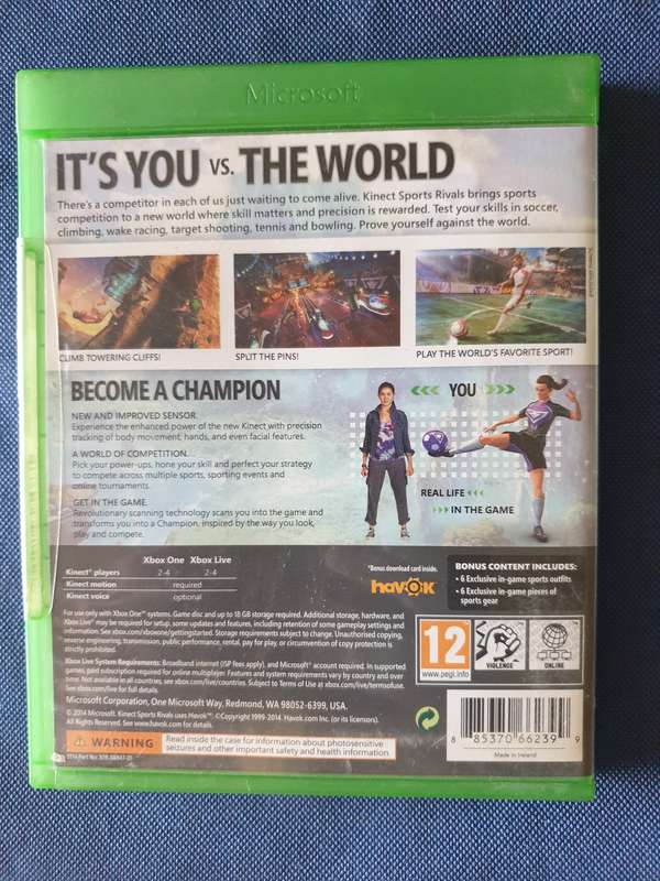 Xbox One Game - Kinect Sport Rivals