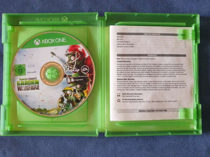 Xbox One Game - Plants vs Zombies - Garden Warfare