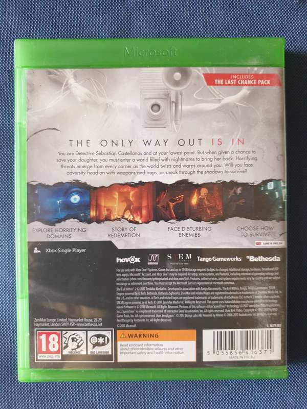 Xbox One Game - The Evil Within 2