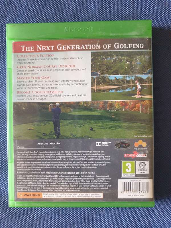 Xbox One Game - The Golf Club Collector's edition