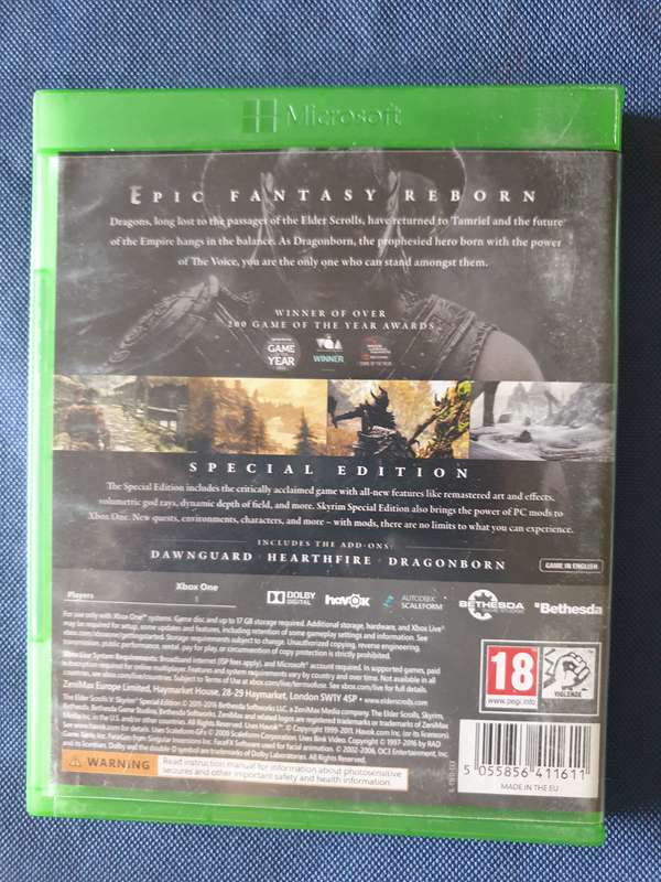 Xbox One Game - Skyrim