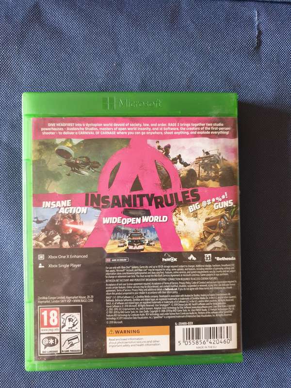 Xbox One Game - Rage 2