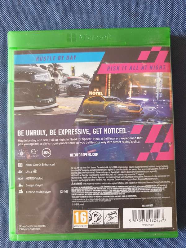 Xbox One Game - NFS Heat