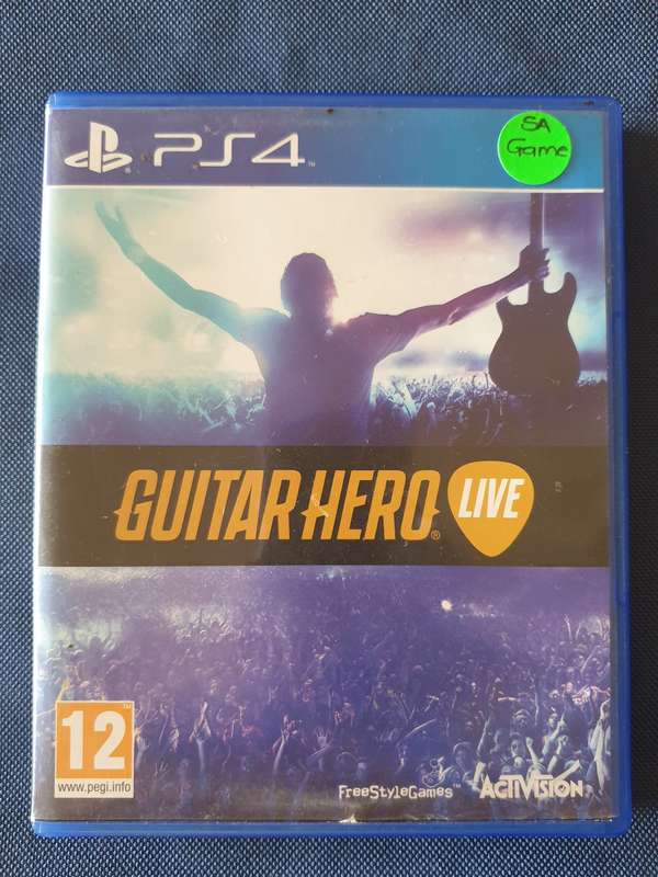 PS4 - Guitar Hero Live + Guitar