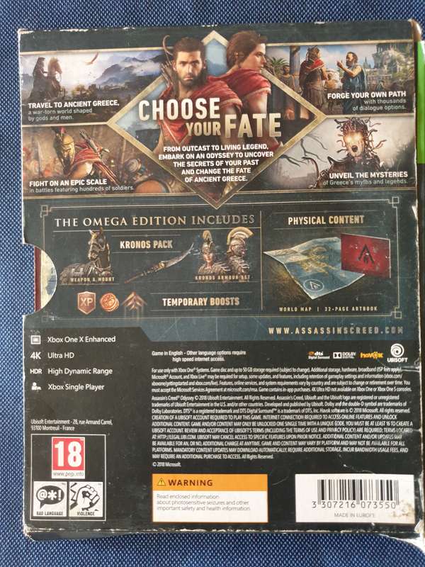 Xbox One Game - Assassin's Creed Odyssey - Omega Edition