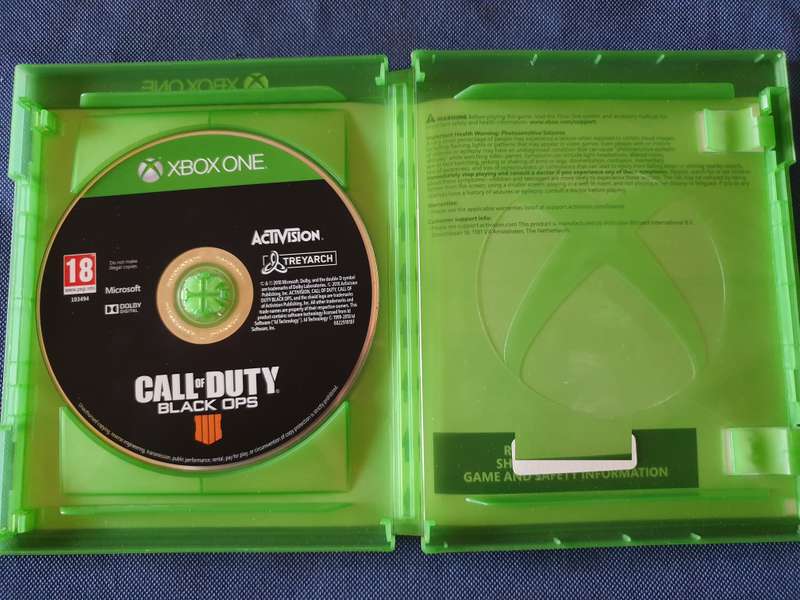 Xbox One Game - Call of Duty Black ops 4