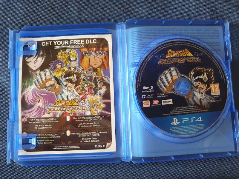 PS4 - Saint Seiya Soldiers' Soul