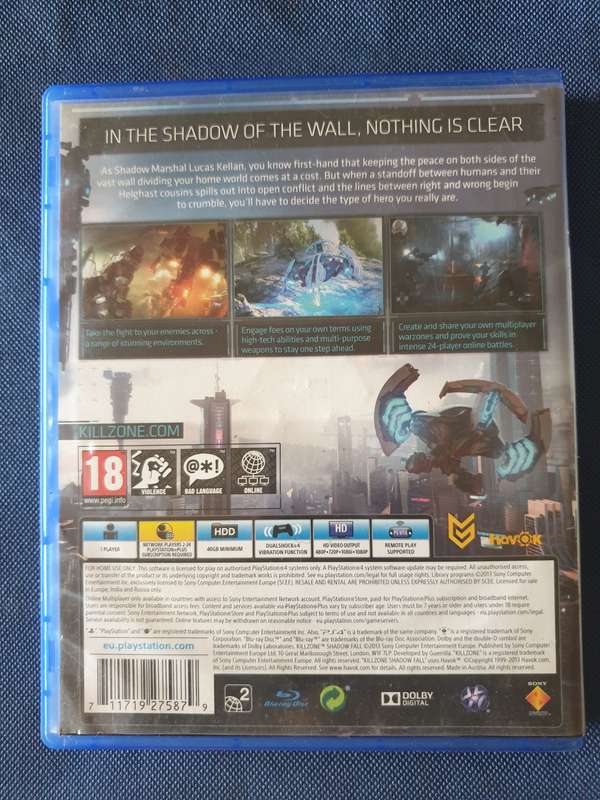 PS4 - Killzone - Shadow Fall