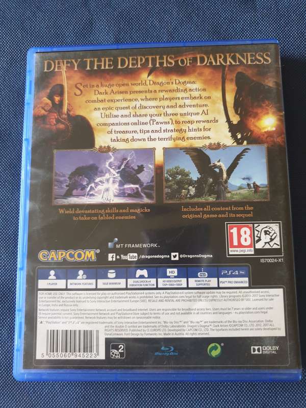 PS4 - Dragon's Dogma - Dark Arisen
