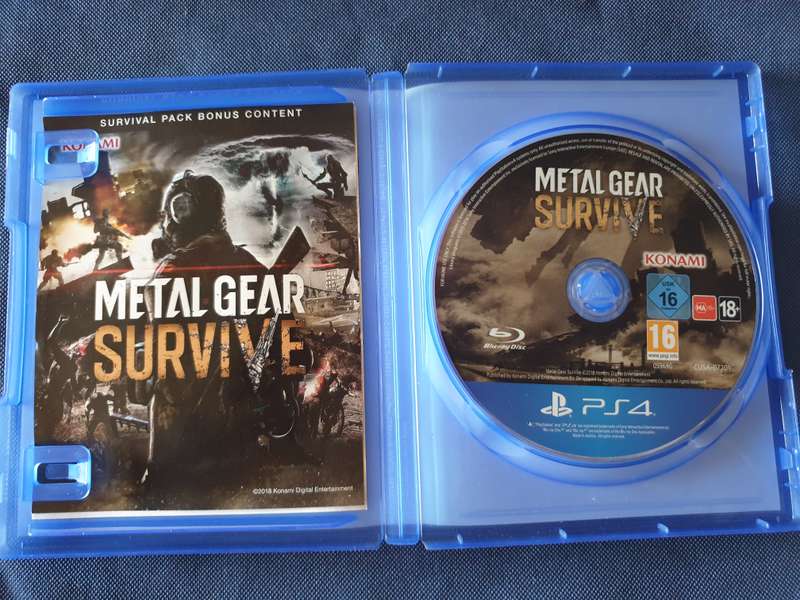 PS4 - Metal gear Survive
