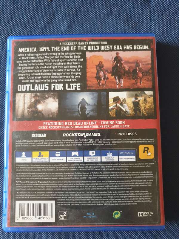 PS4 - Red Dead Redemption 2