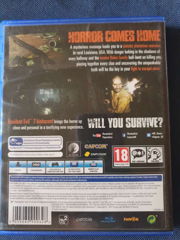 PS4 - Resident Evil 7