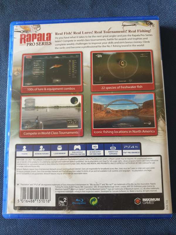 PS4 - Rapala Fishing Pro Series