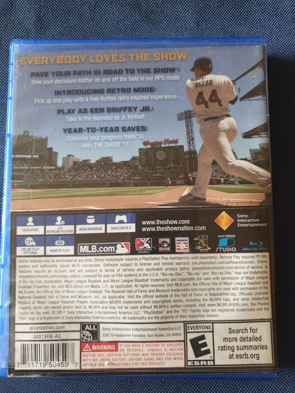 PS4 - MBL The Show 17