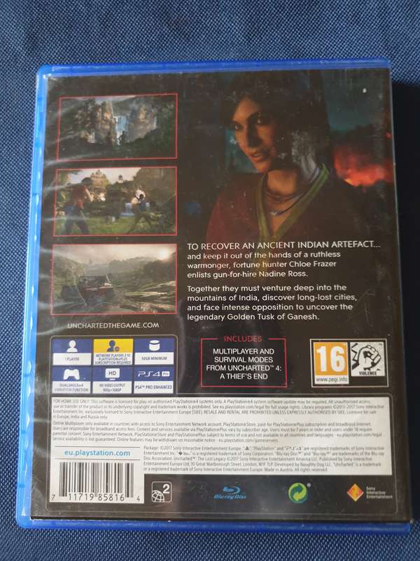 PS4 - Uncharted The lost legacy