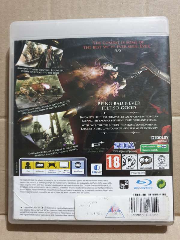 PS3 Game - Bayonetta