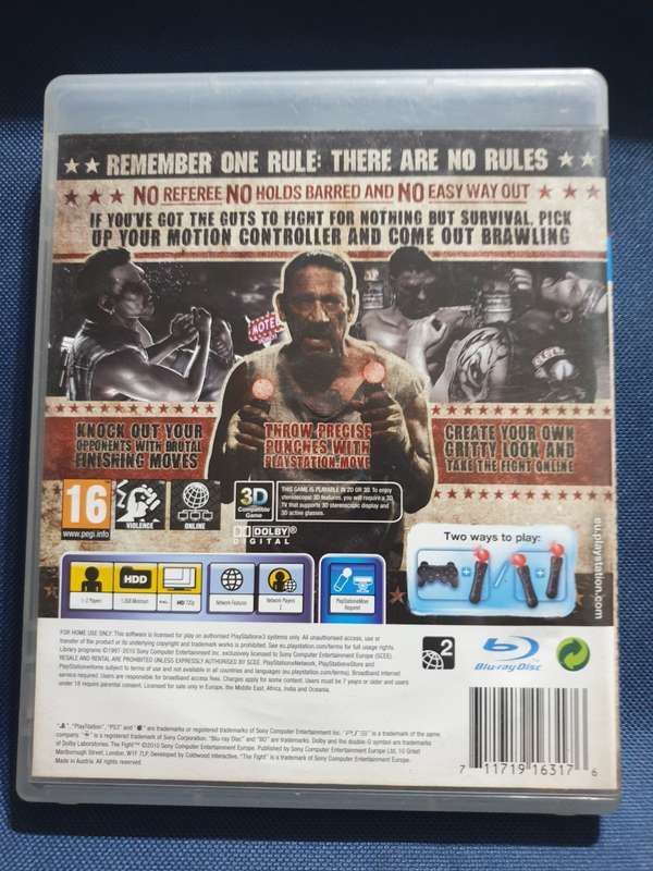 PS3 Game - The Fight