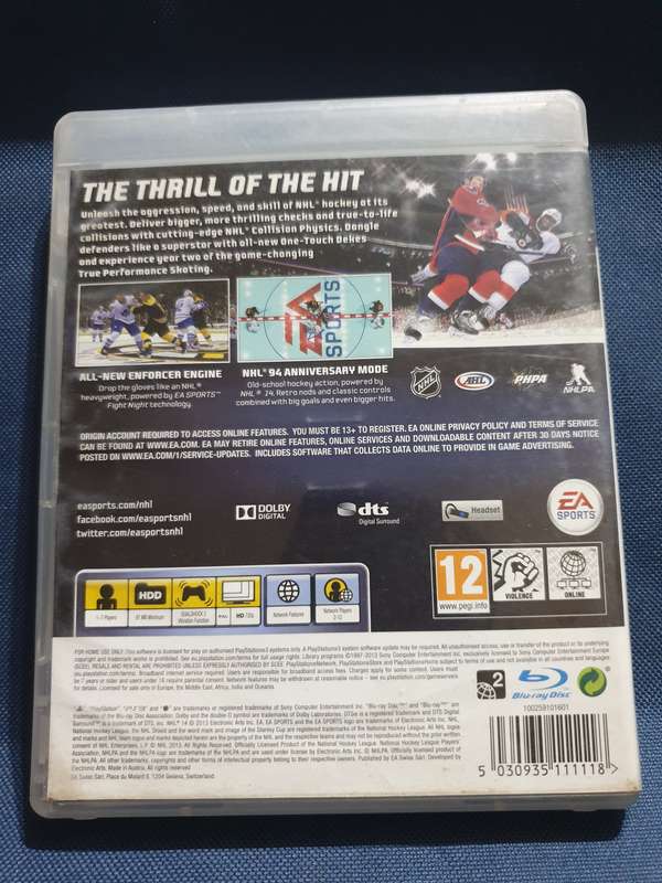 PS3 Game - NHL 14