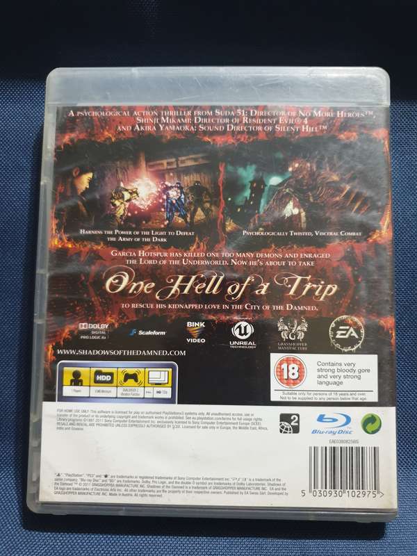 PS3 Game - Shadows of the Damned