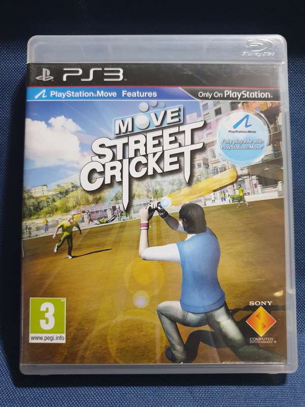 PS3 Game - Move Street Cricket - PS3