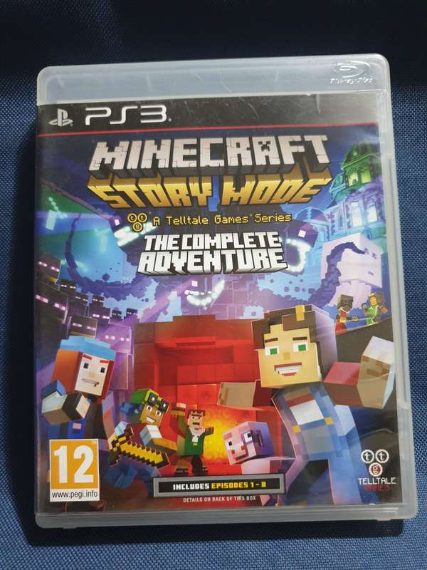 PS3 Game - Minecraft: Story Mode: The Complete Adventure