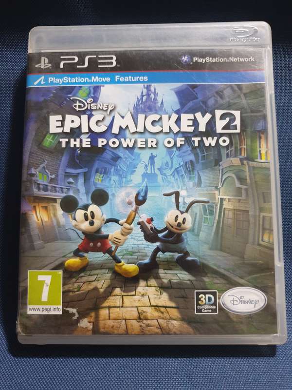 PS3 Game - Epic Mickey 2 the power of two