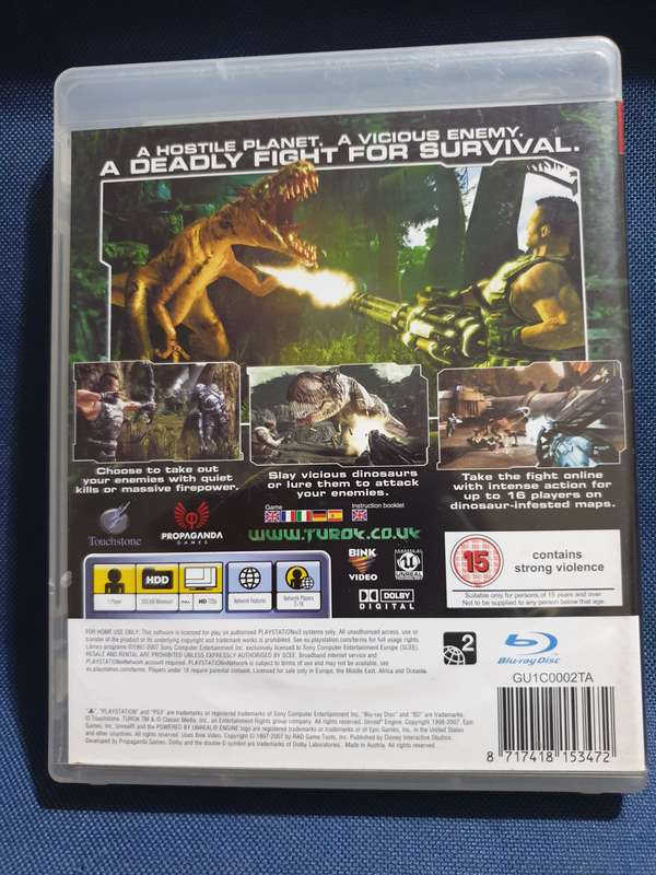PS3 Game - Turok