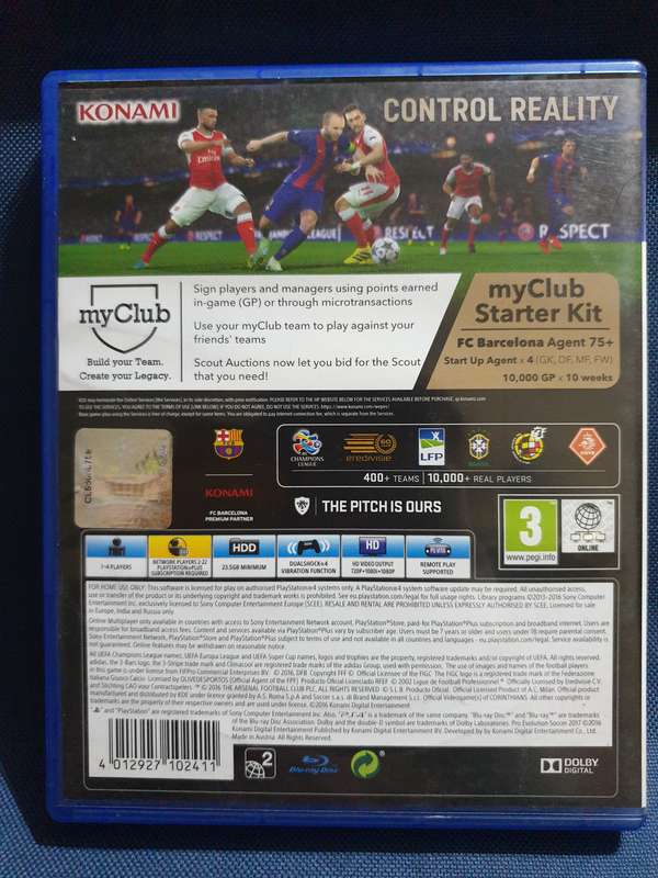 PS4 - PES 2017