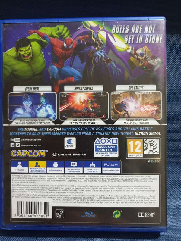 PS4 - Marvel vs Capcom infinite