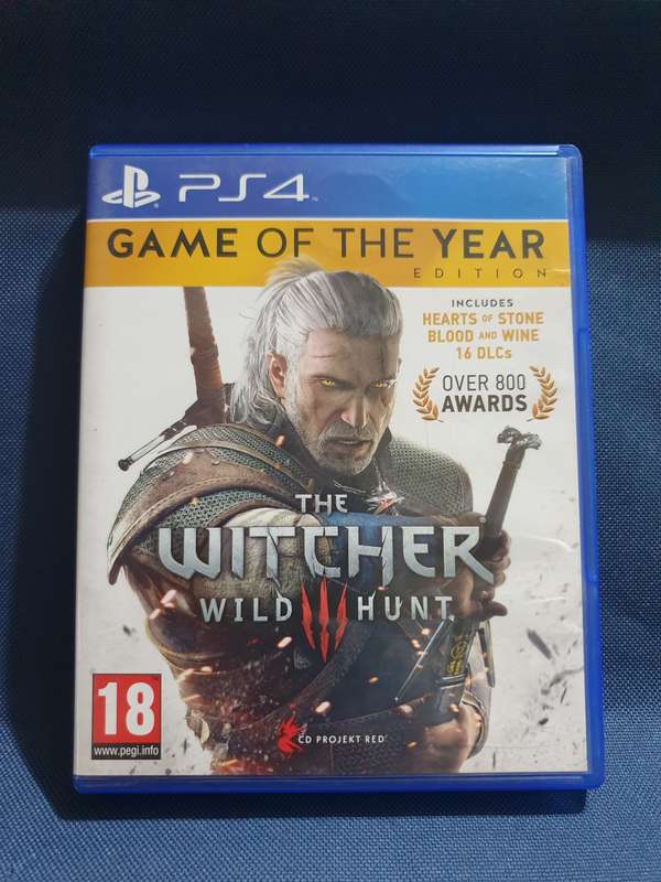PS4 - The witcher Wild Hunt GOTY