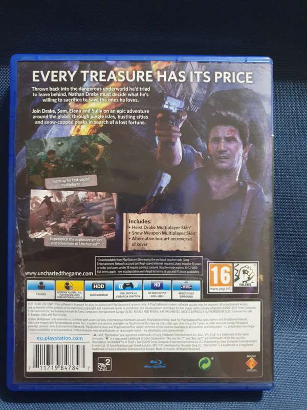 PS4 - Uncharted 4