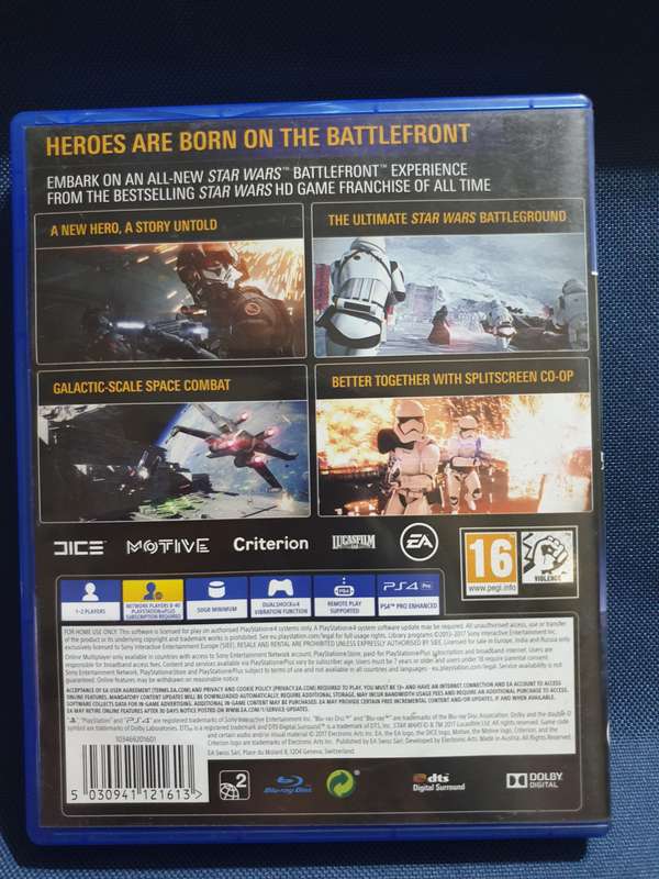 PS4 - Star Wars Battlefront 2