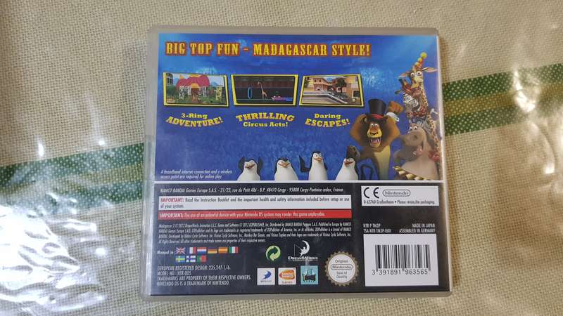 Nintendo DS - Madagascar 3
