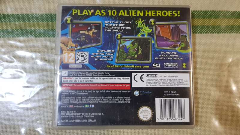 Nintendo DS - Ben 10: Alien Force: Vilgax Attacks
