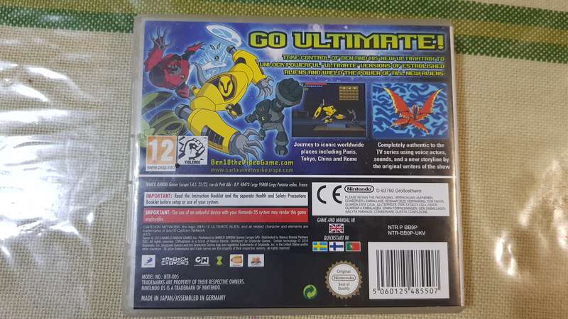 Nintendo DS - Ben 10: Ultimate Alien Cosmic Destruction