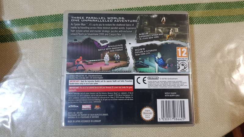 Nintendo DS - Spiderman: Shattered Dimensions