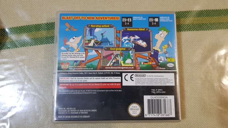 Nintendo DS - Phineas and Ferb: Ride Again