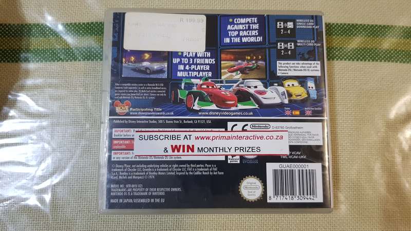 Nintendo DS - Cars 2