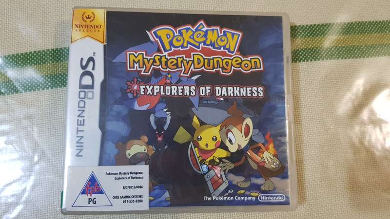 Nintendo DS - Pokemon Mystery Dungeon Explorers of Darkness