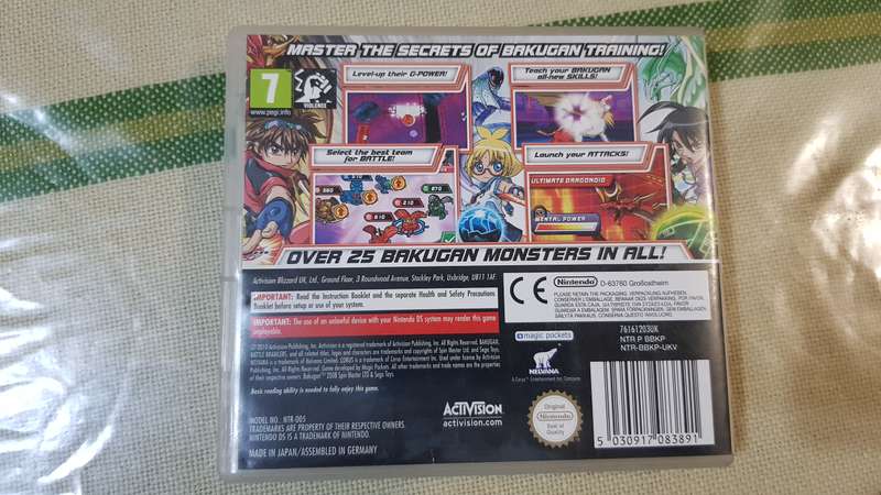 Nintendo DS - Bakugan - Battle Trainer