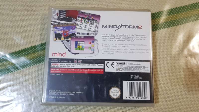 Nintendo DS - Mind storm 2