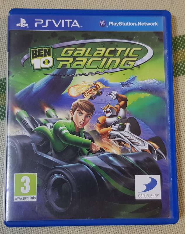 PSVita Game - Ben 10 - Galactic Racing